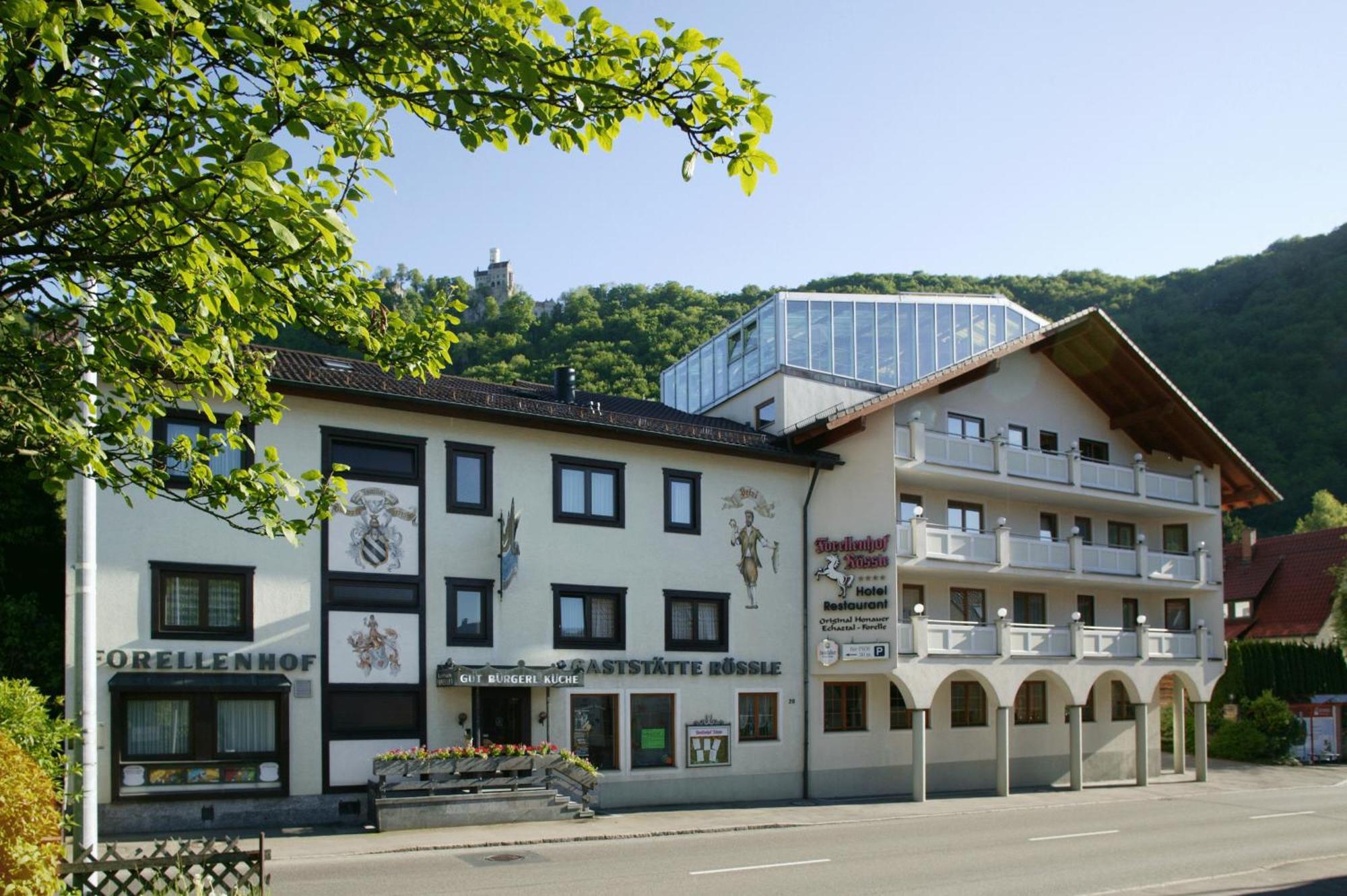 Forellenhof Roessle Hotel & Restaurant Lichtenstein (Baden-Wurttemberg) Exterior foto